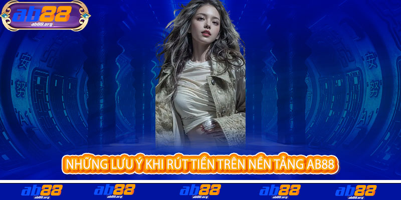 Rút tiền AB88 - Nhanh như chớp, nhận liền tay, thả ga chiến thắng 3 Những lưu ý khi rút tiền trên nền tảng AB88